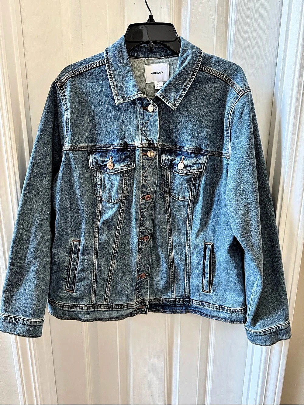 Old Navy Classic Jean Jacket Blue Size 2X Plus